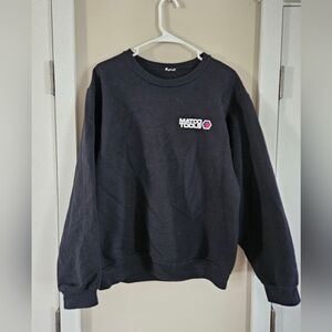 Black Men's Sweater Sweatshirt mens medium matco truck tools long sleeve top